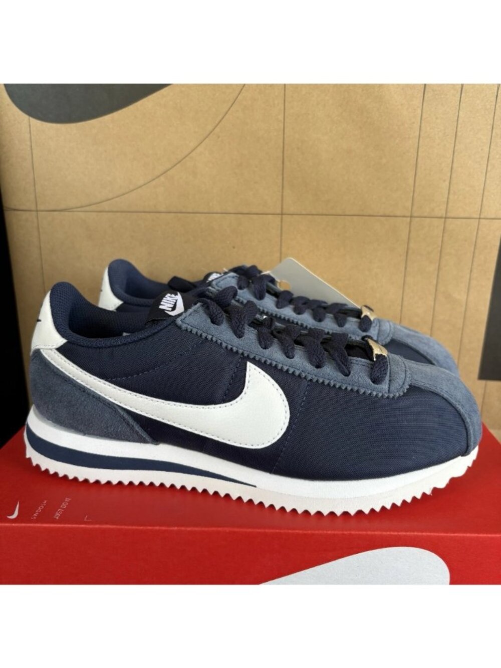 NEW Nike Wmns Cortez 'Midnight Navy' DZ2795 400 Blue White - Women’s Size 6